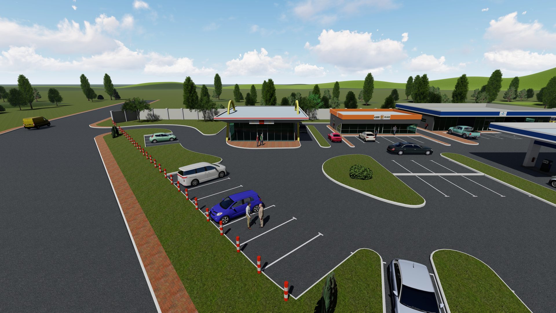 Maseru, Lesotho Filling Station - View 5