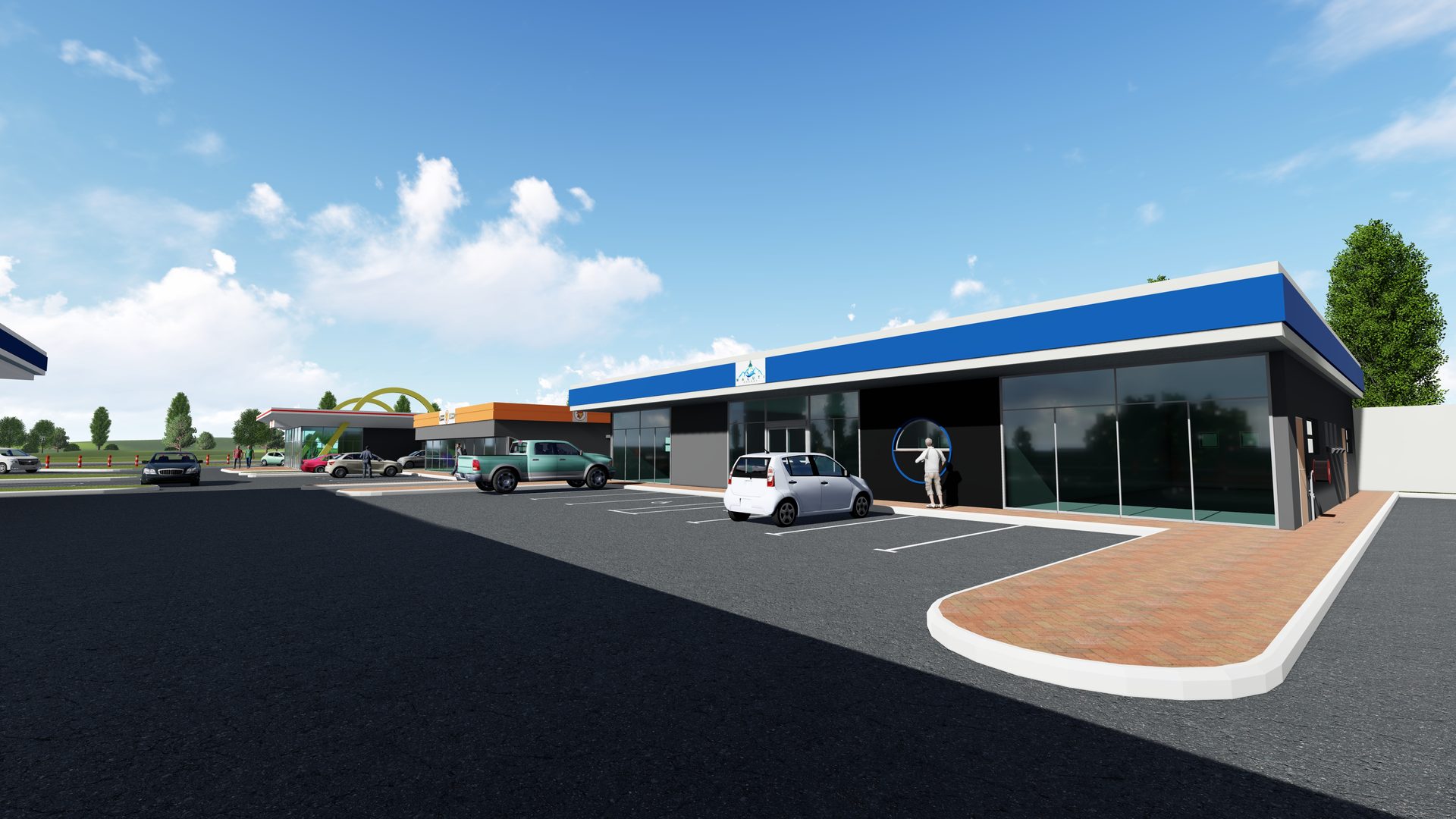 Maseru, Lesotho Filling Station - View 8